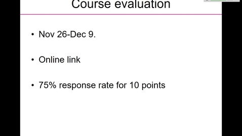 Thumbnail for entry BIOL537 - Deng-Lecture 20 TI