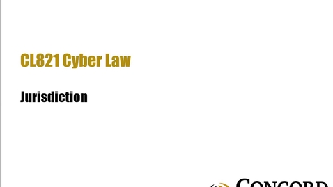 Thumbnail for Jurisdiction