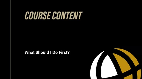Thumbnail for FAQ What Should I Do First?