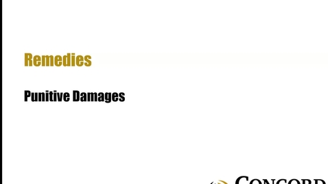 Thumbnail for CL772_Video_Module 6 punitive damages revised