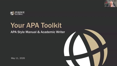 Thumbnail for Your APA Toolkit: APA Style Manual Online and Academic Writer