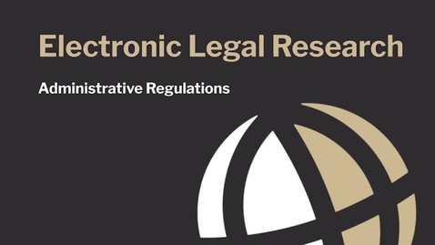 Thumbnail for CL730 Mod12 Administrative Regulations