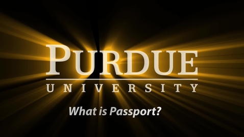 Thumbnail for entry What is Passport? (1:38)