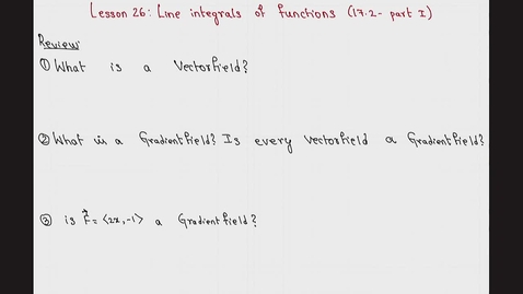 Thumbnail for Spring 2026 - MA261 - Sunkula (8:30)