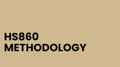 Thumbnail for HS860 Unit 5 Video