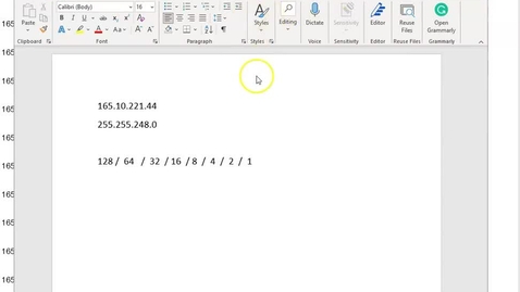 Thumbnail for Subnetting Video 5