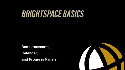 Thumbnail for FAQ Announcements and Calendar