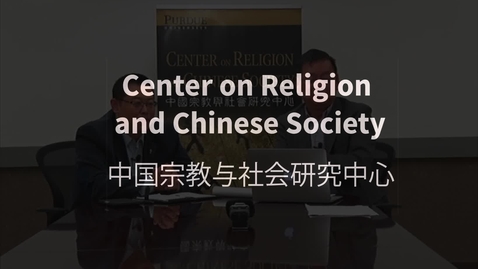 Thumbnail for entry Video: Interview with Pastor Wang Yi 10-14-15