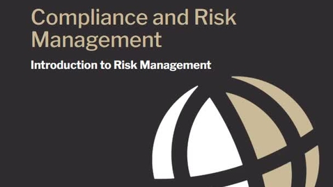 Thumbnail for CL807 Mod 11 Intro to Risk Mgmt 2025