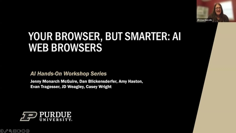 Thumbnail for February 13 2026: Your Browser, But Smarter: AI Web Browsers - AI Bytes