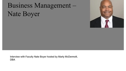 Thumbnail for Nate Boyer Interview with Marty McDermott
