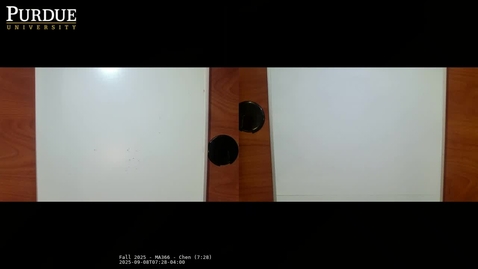 Thumbnail for Fall 2025 - MA366 - Chen (7:28)