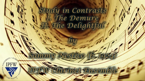 Thumbnail for Clarinet Ensemble