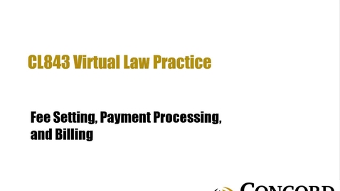 Thumbnail for Fee Setting, Payment Processing, and Billing