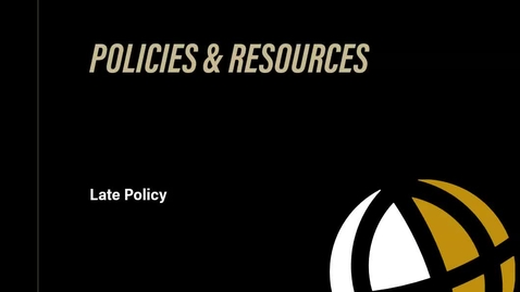 Thumbnail for FAQ Late Policy