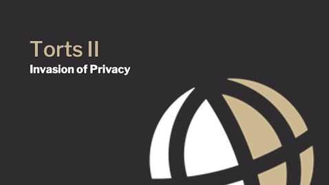 Thumbnail for CL624 Mod14 Invasion of Privacy