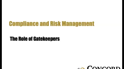 Thumbnail for The Role of Gatekeepers