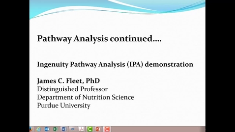 Thumbnail for Demonstration of IPA software