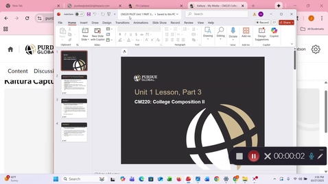 Thumbnail for CM220 Unit 1 Part 3