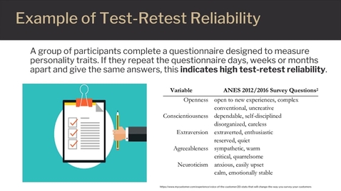 Thumbnail for entry Epidemiologic Concepts: Reliability of Clinical Screening Measures.