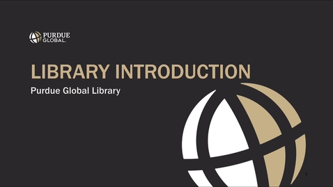 Thumbnail for Introduction to the PG Library