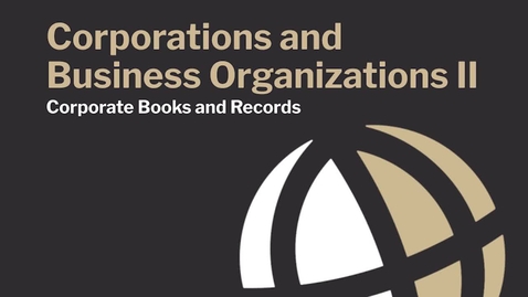 Thumbnail for CL701 Mod5 Corporate Books and Records