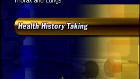 Thumbnail for Health History Video Clip