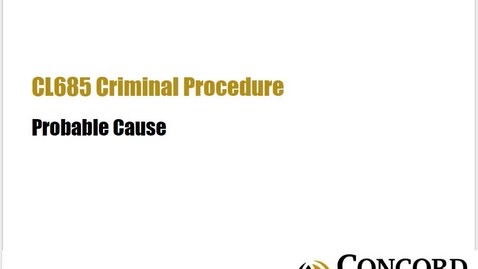 Thumbnail for Probable Cause
