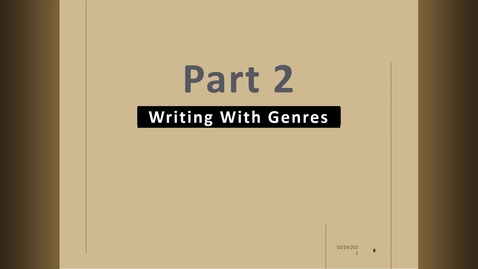 Thumbnail for ENGL 603_Mod01.2_Writing with Genres
