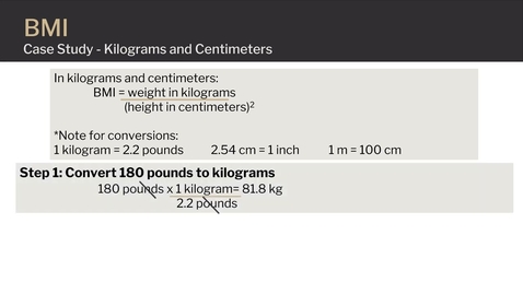 Thumbnail for Body Mass Index (BMI)