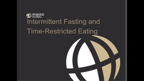 Thumbnail for Intermittent Fasting and Time-Restricted Eating