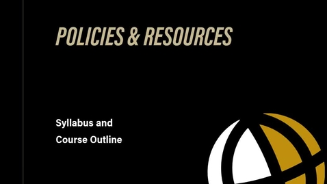 Thumbnail for FAQ Syllabus, Course Outline, and Policies for the Course