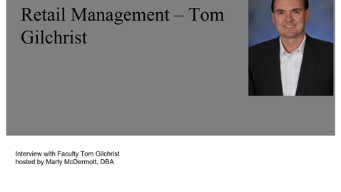 Thumbnail for Tom Gilchrist Interview with Marty McDermott.mp4