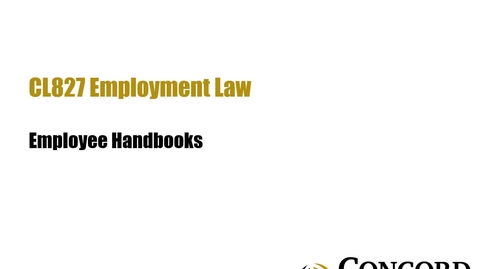 Thumbnail for Employee Handbooks