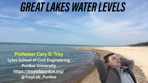 Thumbnail for entry CE543 - Great Lakes Water Levels