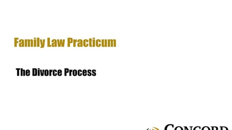 Thumbnail for The Divorce Process