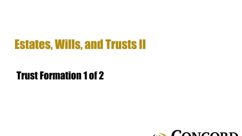 Thumbnail for Trust Formation 1 of 2