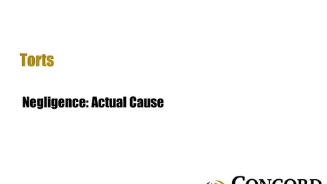 Thumbnail for Actual Cause