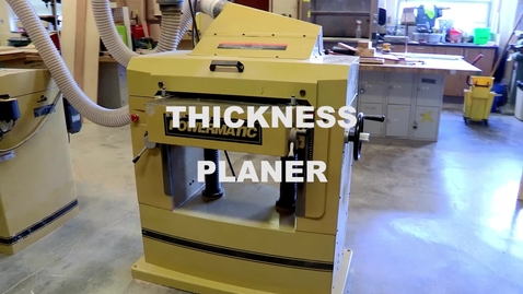 Thumbnail for entry thickness planer