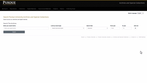 Thumbnail for Collections search tutorial
