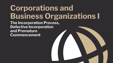 Thumbnail for CL700 Mod6 The Incorporation Process Defective Incorporation and Premature Commencement