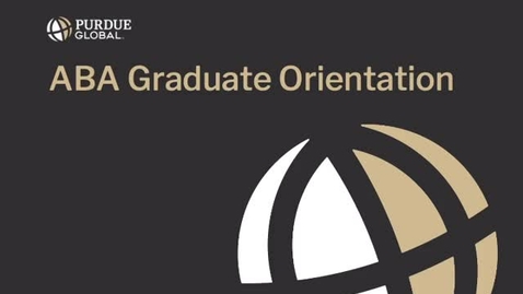 Thumbnail for ABA Graduate Orientation