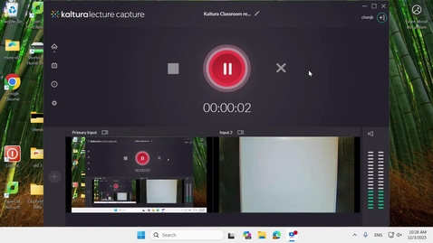 Thumbnail for Fall 2025 - MA303 - Chen (10:27)