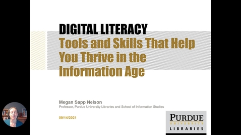 Thumbnail for entry Introduction to Digital Literacy