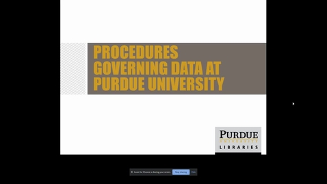 Thumbnail for Data Goverrnance Part 5: Procedures