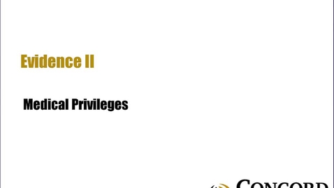 Thumbnail for Medical Privileges