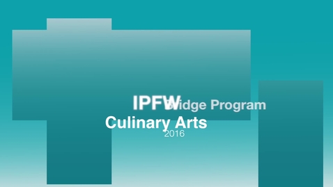 Thumbnail for entry Bridge Program Culinary PPT