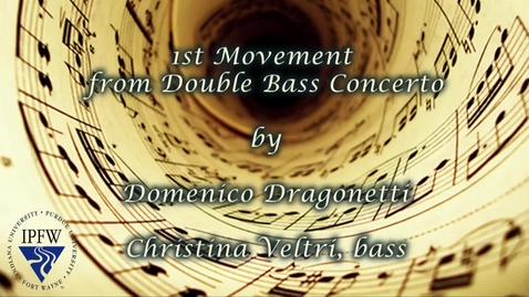Thumbnail for 1st Movement from Double Bass Concerto