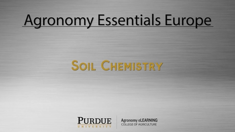 Thumbnail for entry AEE S M2 L5 Soil Chemistry