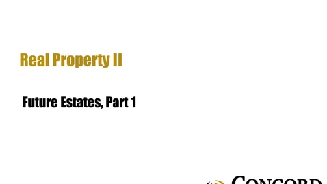 Thumbnail for CL661 Future Estates Part 1